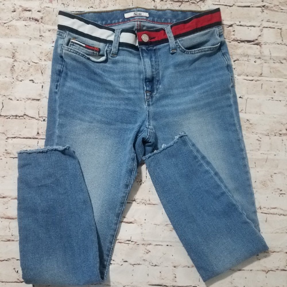 Tommy Hilfiger Jeans, High Rise Legging, Size 4